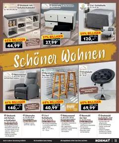 Norma Bestellmagazin Februar 2026 ab 01.02.2026 gültig | Seite: 11 | Produkte: Schlafsofa, Relaxsessel, Bett, Sitzbank