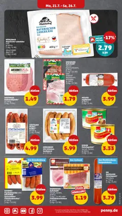Penny Prospekt 	 - gültig ab dem 21.07.2025 | Seite: 5