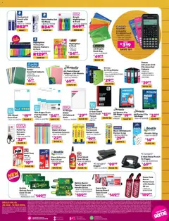 Offer preview "Game - Catalogue Back To Varsity" | Page: 15 | Products: Calculator, Case, Game, Highlighter