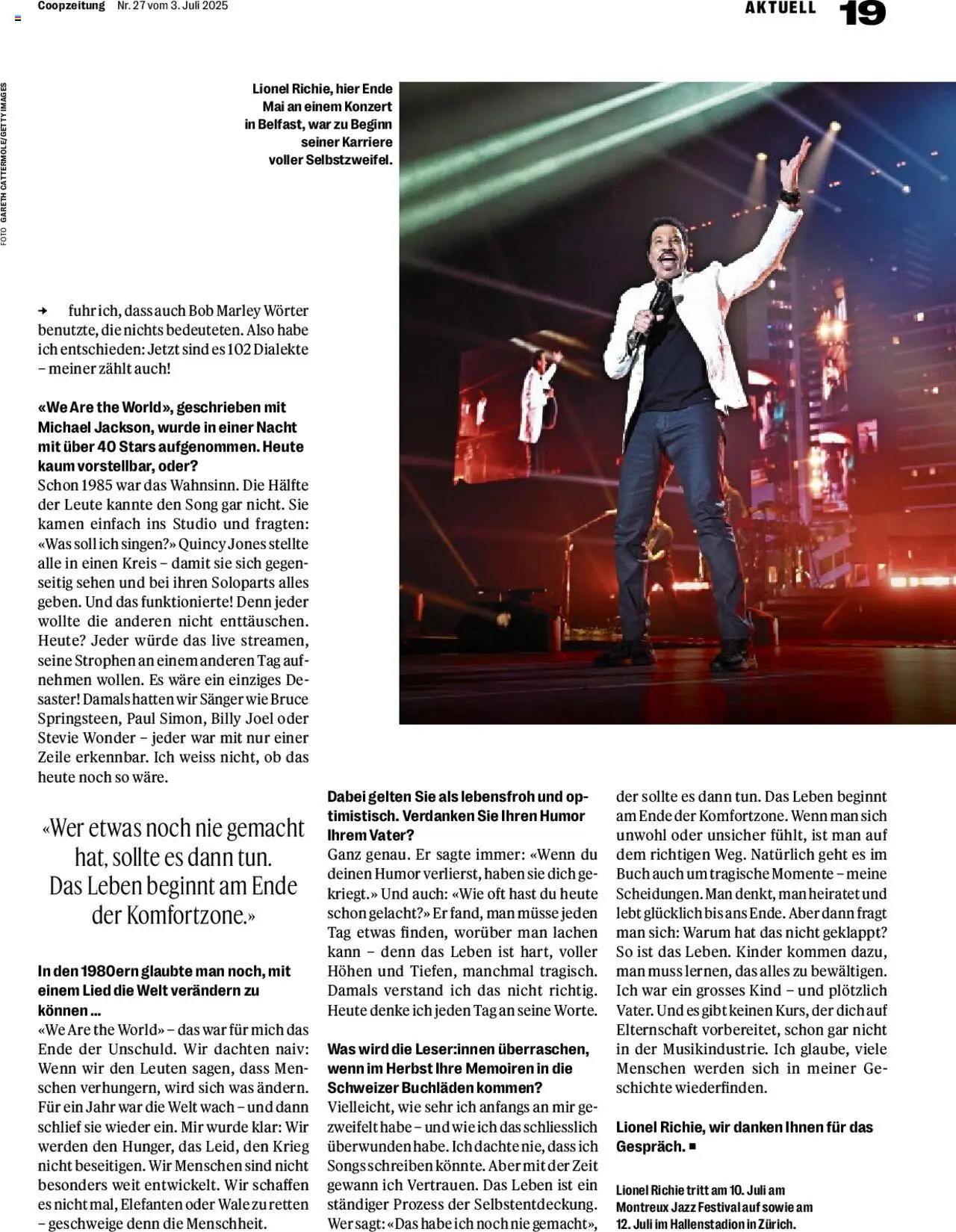 Coop Magazin ab 03.07.2025 | Seite: 19 | Produkte: Sehen