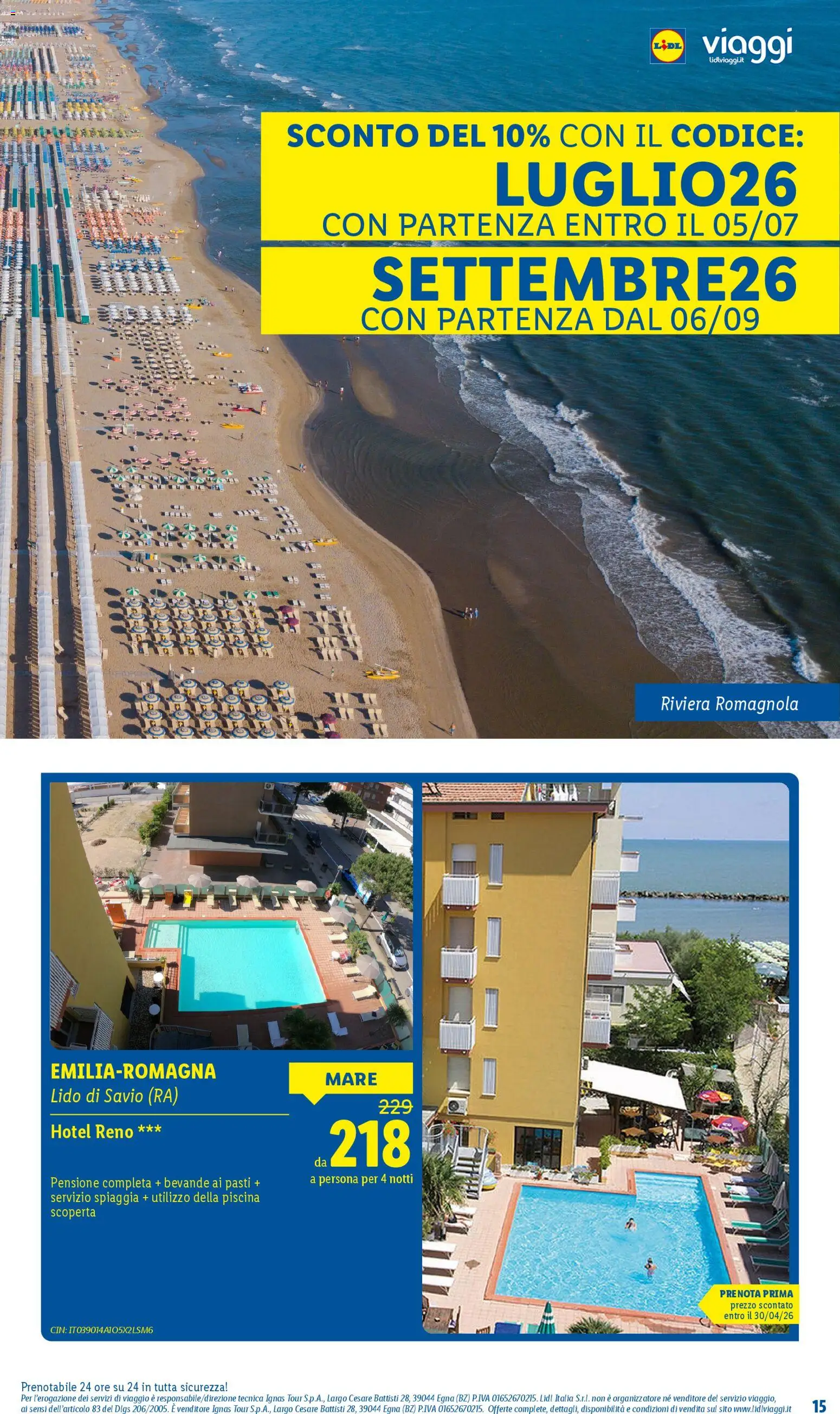 Volantino Lidl del 11.03.2026 | Pagina: 15 | Prodotti: Piscina