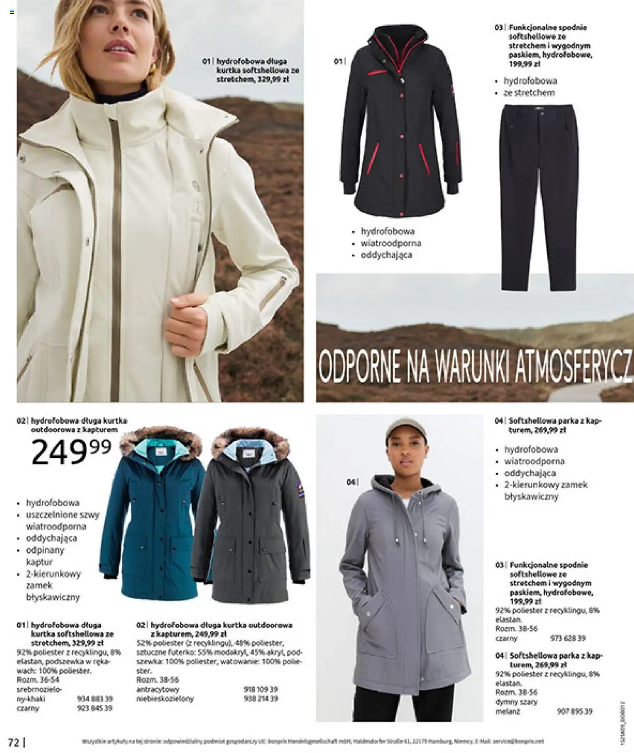 BonPrix Katalog - Przytulny Sezon Przejściowy od 22.09.2025 | Strona: 74 | Produkty: Kurtka, Spodnie