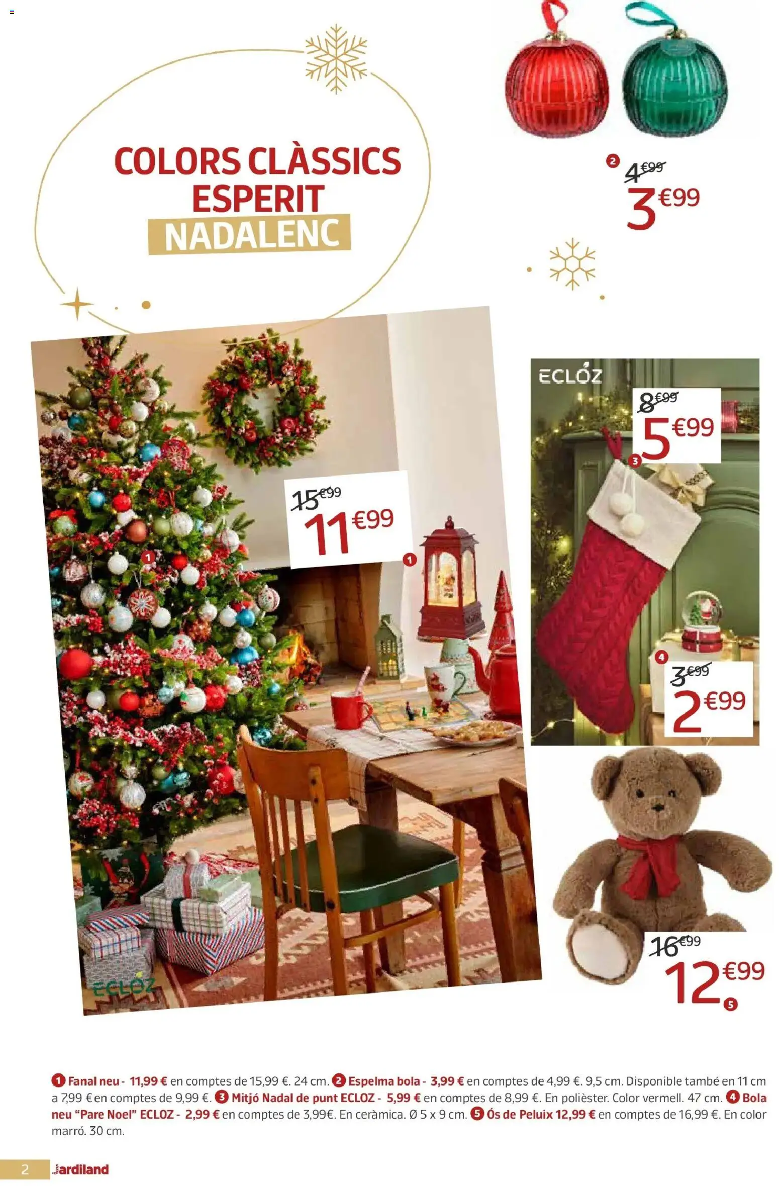 Jardiland - DEIXA QUE LA MÀGIA T’ENVOLTI, ÉS NADAL! │ válido desde el 19.11.2025 | Página: 2