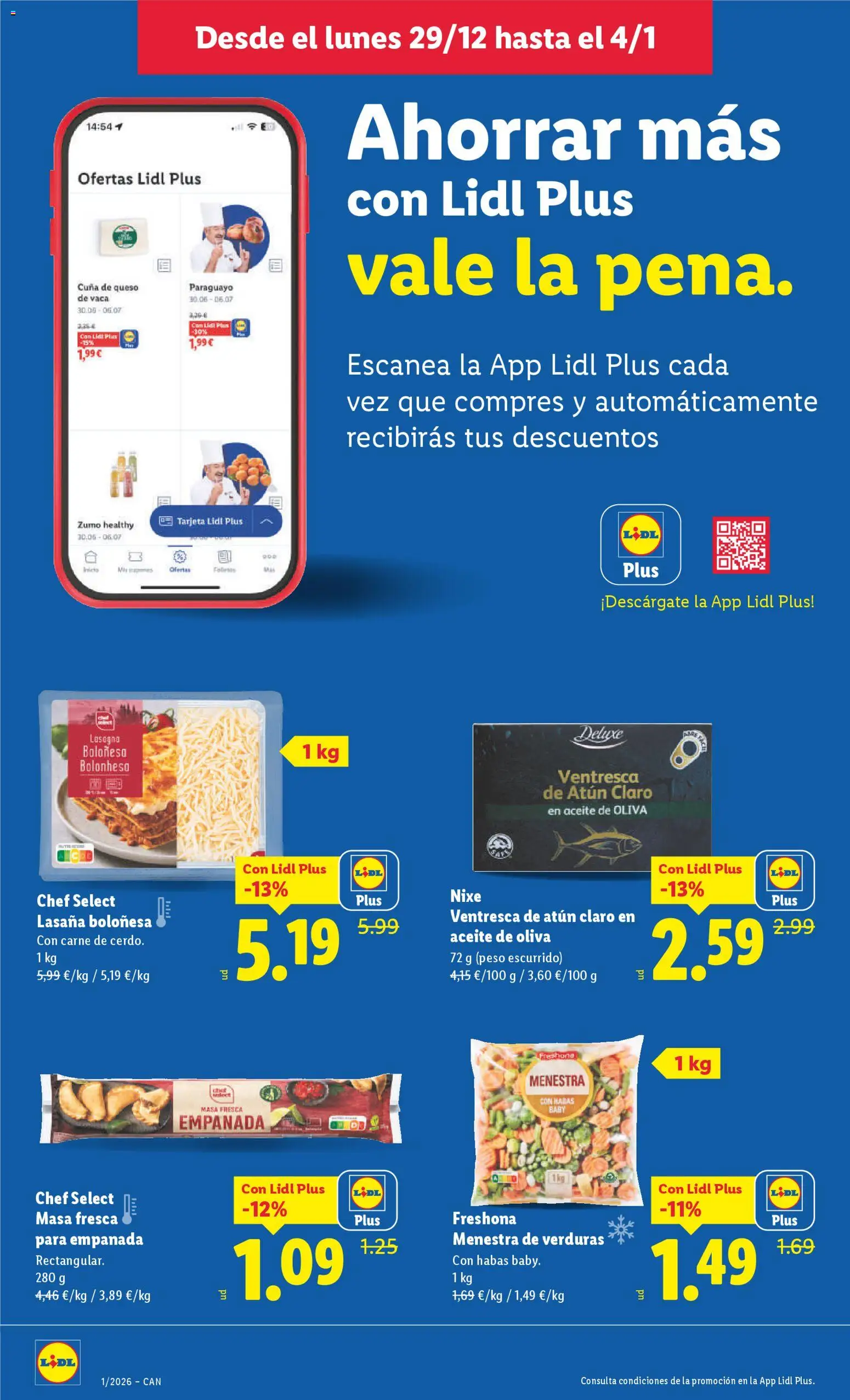 Lidl - Canarias │ válido desde el 29.12.2025 | Página: 20 | Productos: Aceite, Ροζ πιπέρι, Peso, Atún claro