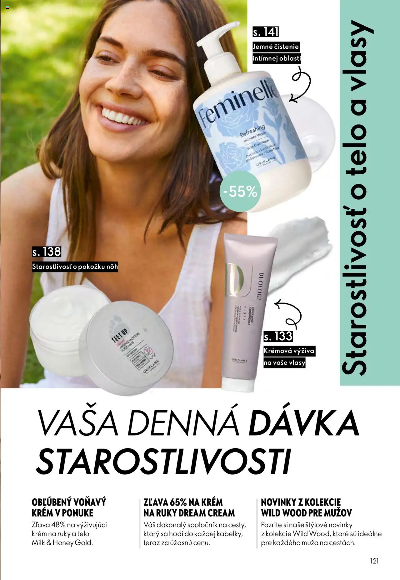 Nové Oriflame akcie – leták je platný od 01.10.2025 | Strana: 121 | Produkty: Krém na ruky, Krém