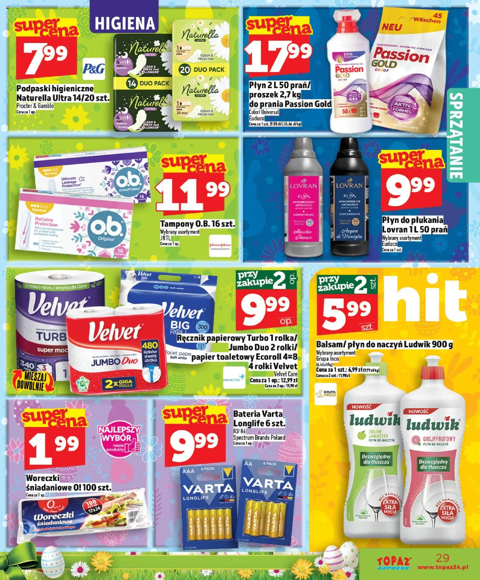 Topaz gazetka - Express od 02.04.2026 | Strona: 29