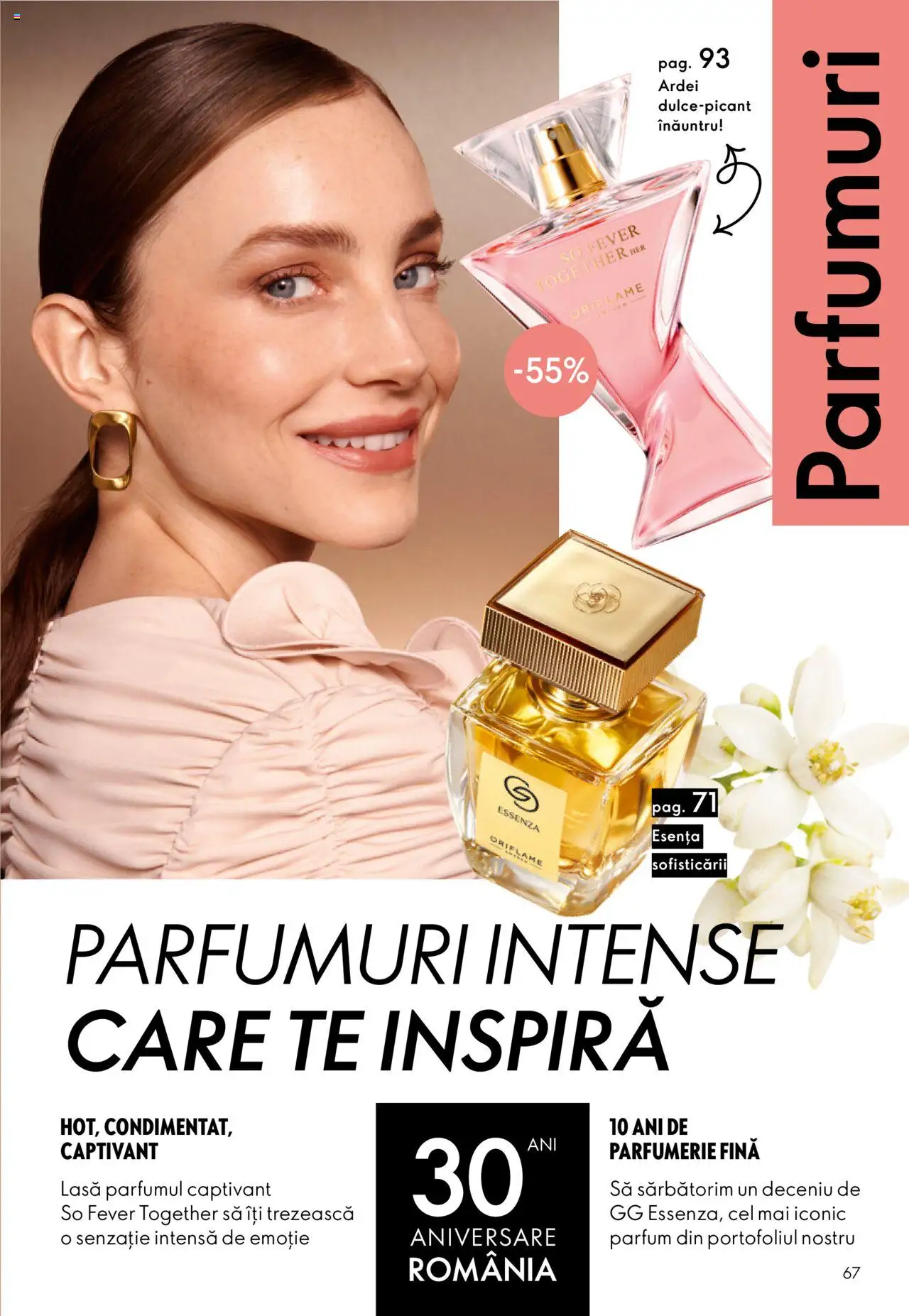 Oriflame catalog 13 2025 – valabil de la 10.09.2025 | Pagină: 67 | Produse: Parfum, Ardei