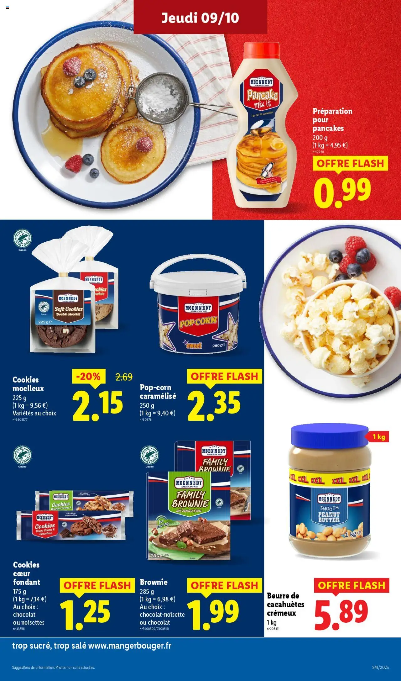{H1} | Page: 23 | Produits: Noisettes, Cookies, Beurre de cacahuètes, Chocolat