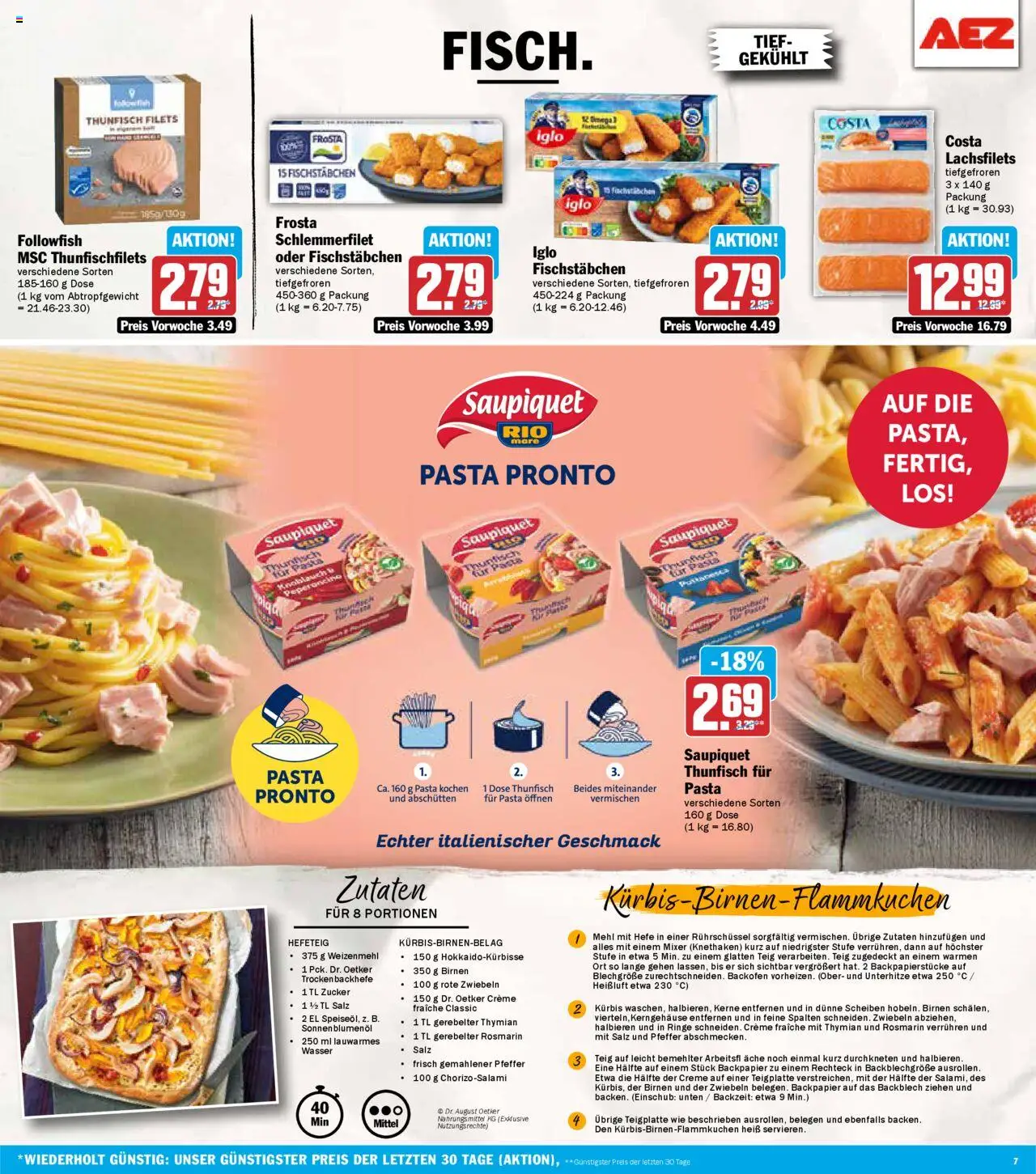 AEZ Prospekt 	 – gültig ab 06.10.2025 | Seite: 7 | Produkte: Mixer, Sonnenblumenol, Zwiebeln, Backofen