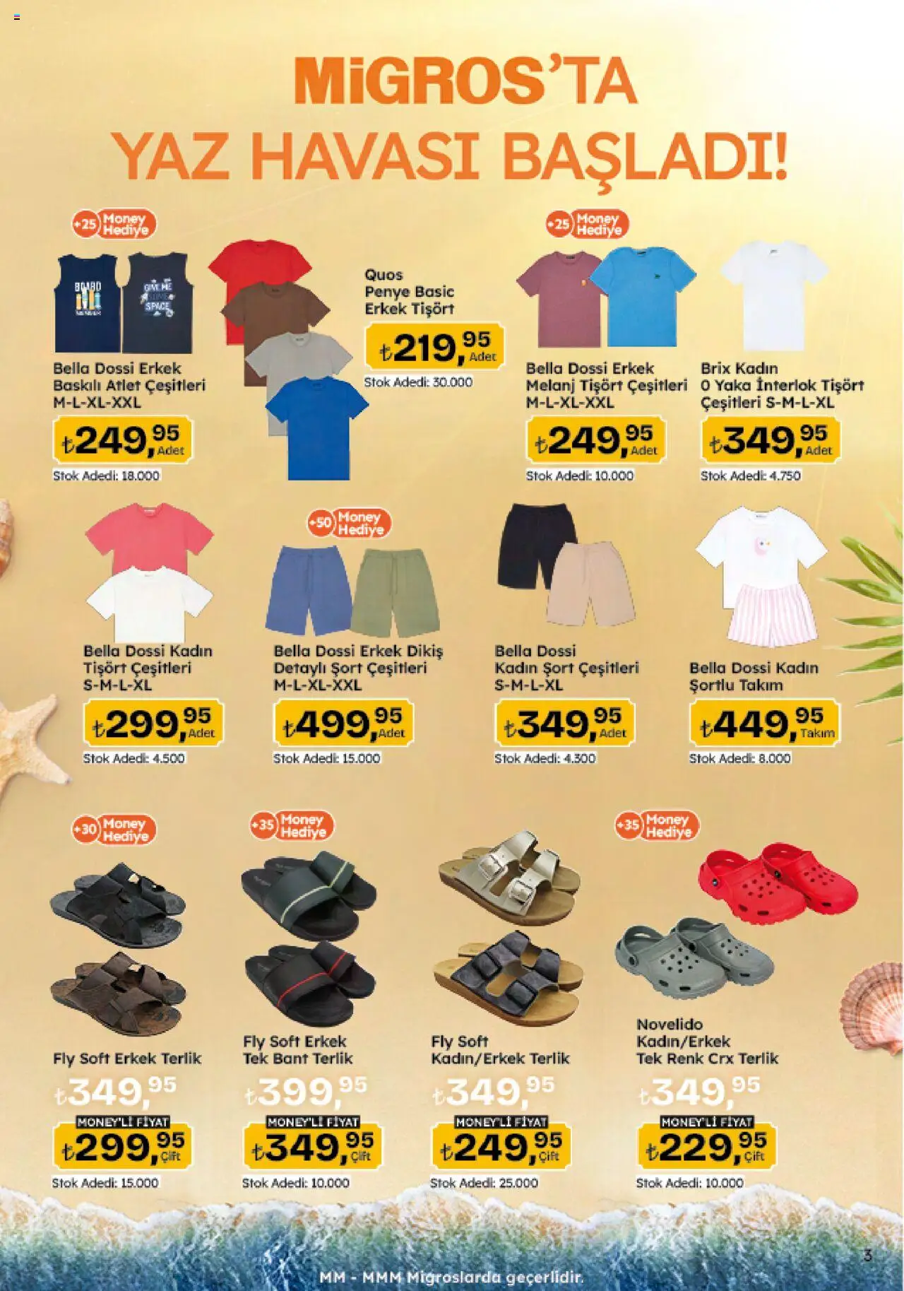Migros Katalog - Migroskop - 26.06.2025 tarihinden itibaren geçerlidir | Sayfa: 89 | Ürünler: Tişört, Atlet, Şort, Bant