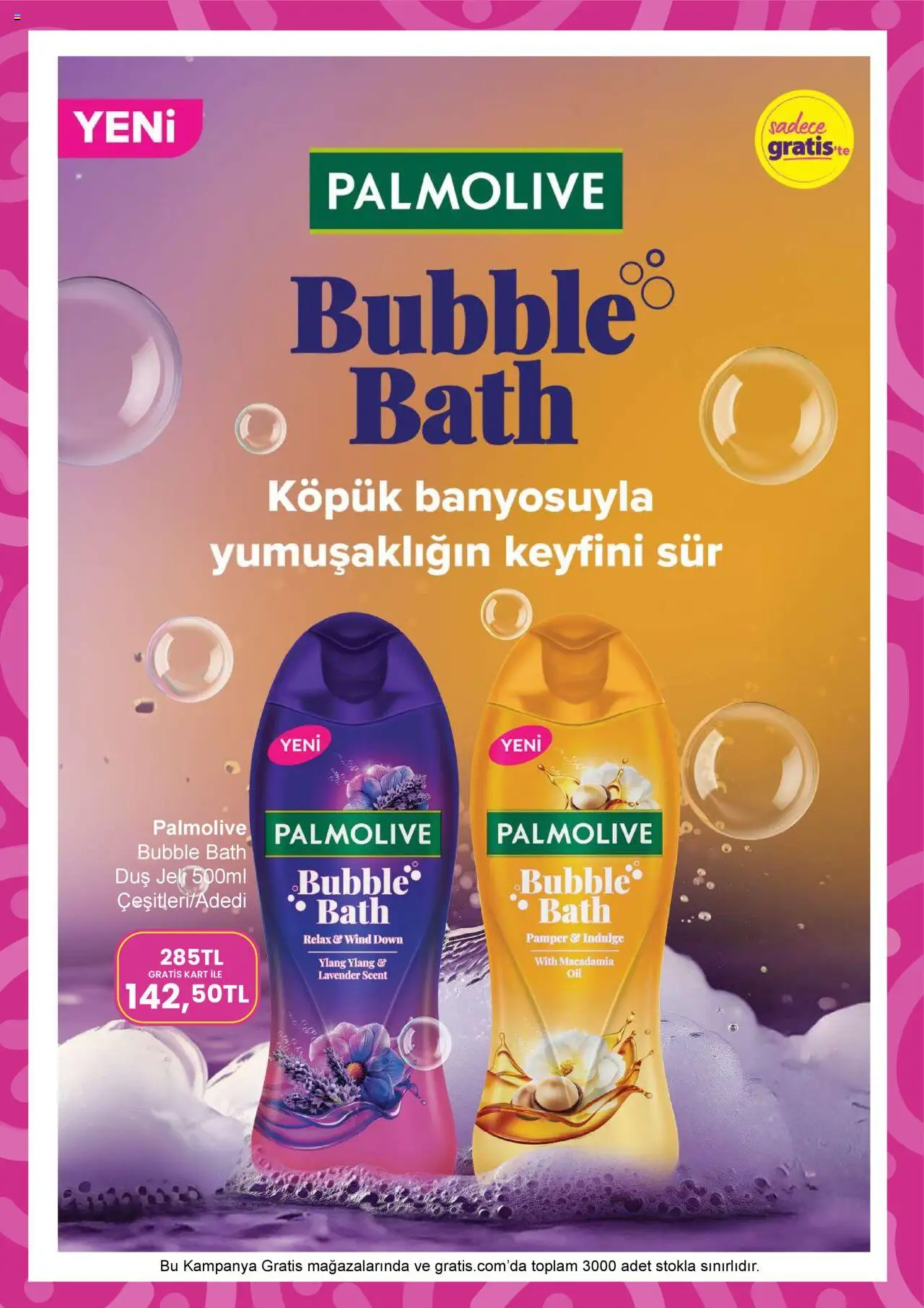 Gratis Katalog - 01.06.2025 tarihinden itibaren geçerlidir | Sayfa: 55 | Ürünler: Duş, Duş jeli
