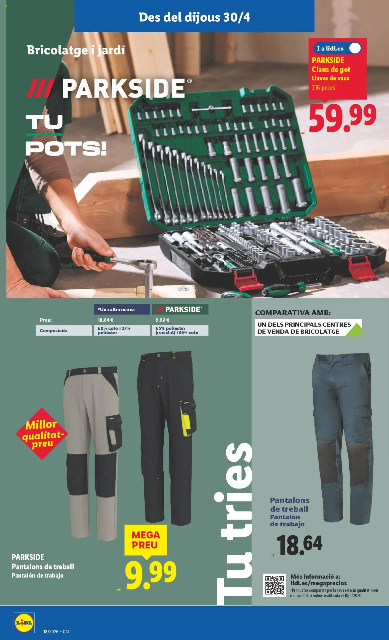 Lidl folleto de bazar │ válido desde el 27.04.2026 | Página: 22