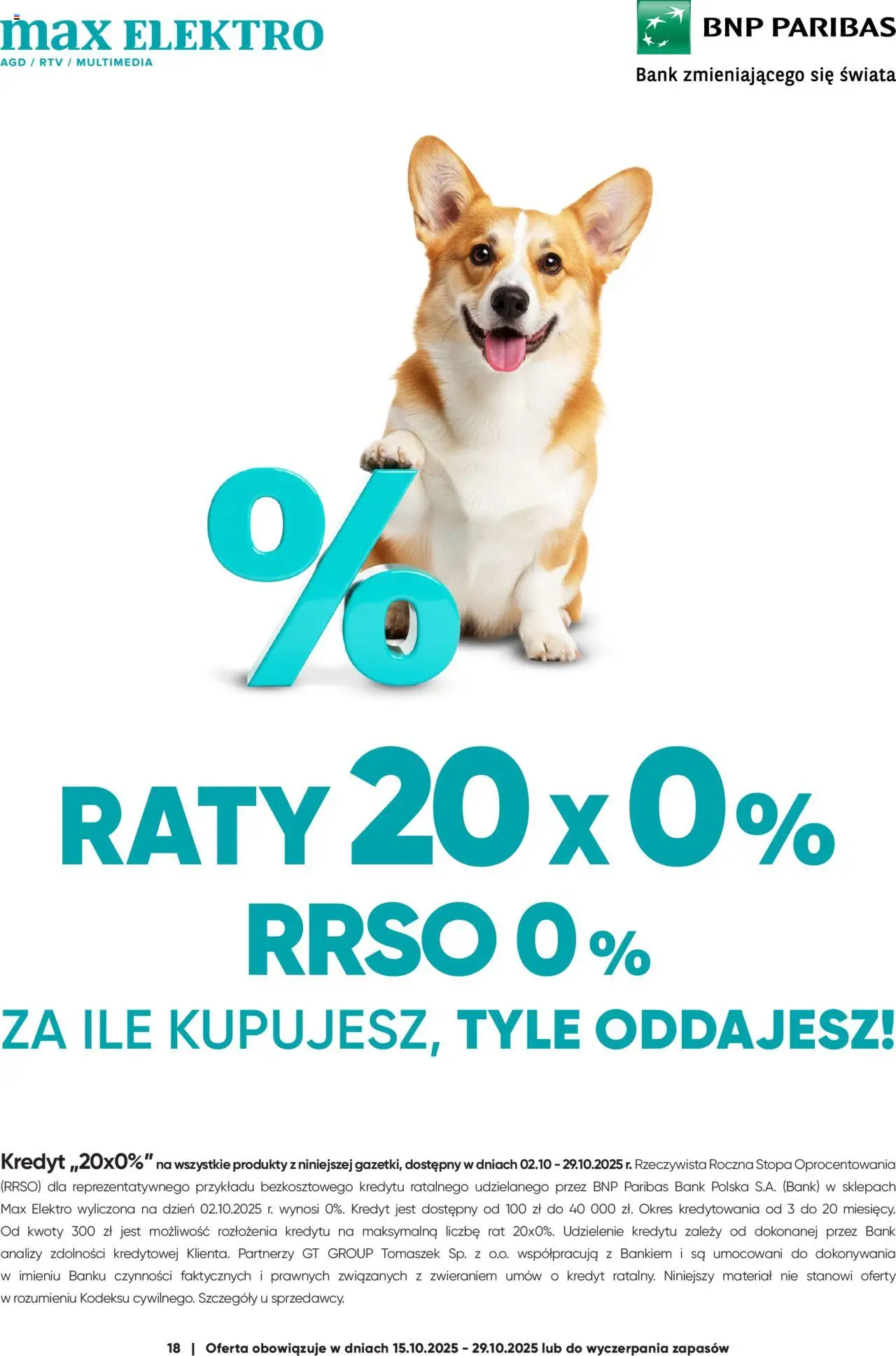 Max elektro Gazetka od 15.10.2025 | Strona: 18