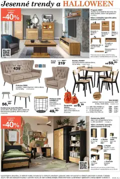 Sconto nábytok leták platný od 15.10.2025 | Strana: 18 | Produkty: Tv, Posteľ, Tv stolik, Posteľ 120x200