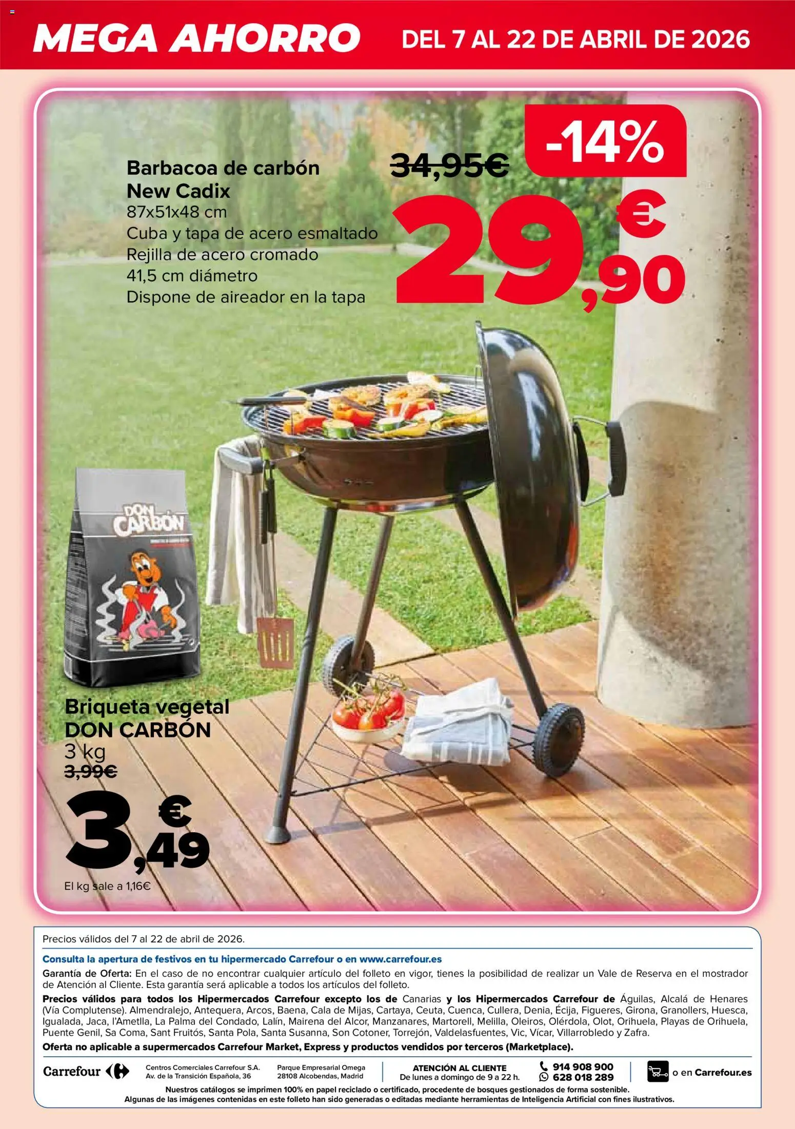 Carrefour Mega Ahorro │ válido desde el 07.04.2026 | Página: 12 | Productos: Barbacoa