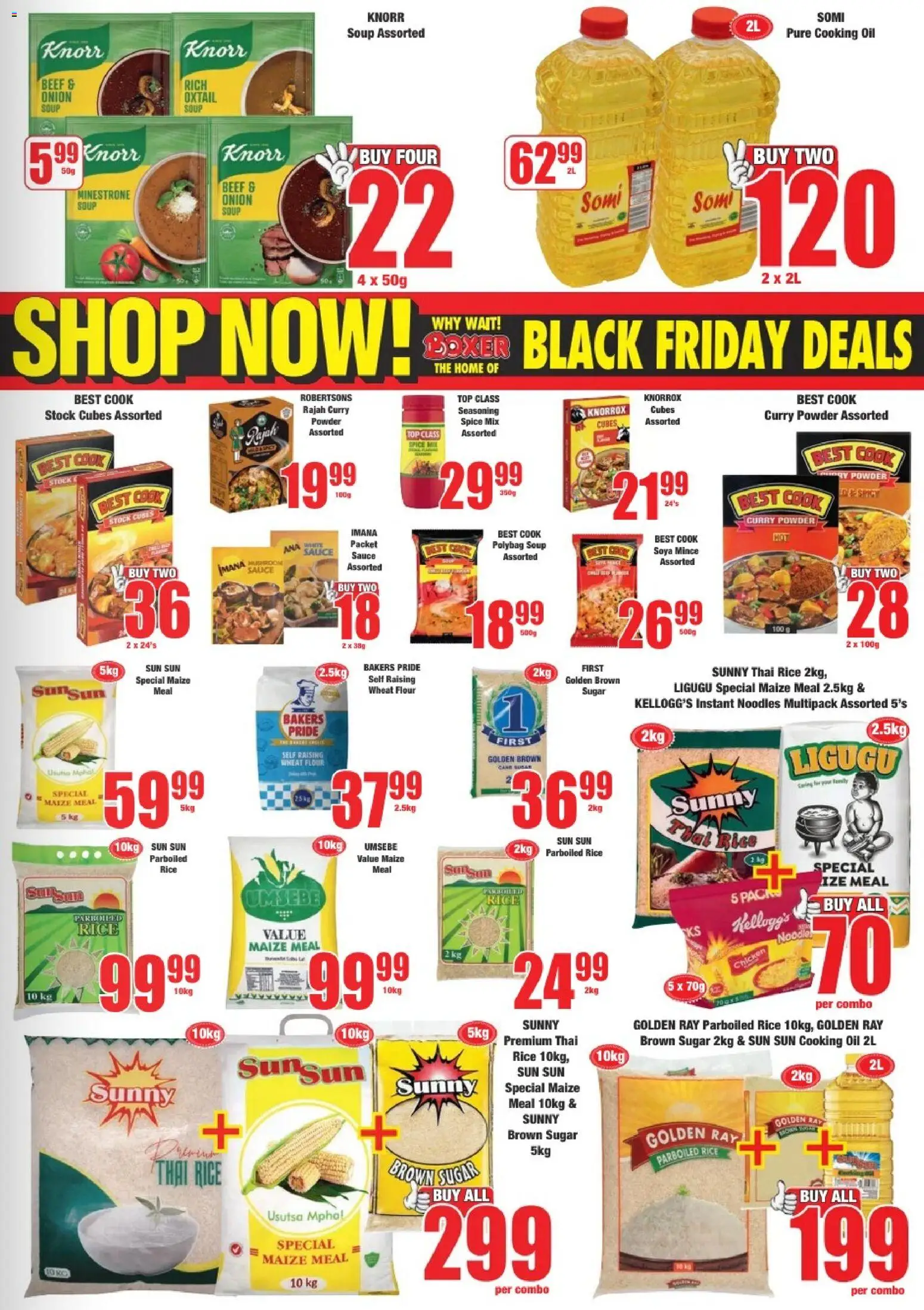 New Boxer catalogue – valid from 10.11.2025 | Page: 7 | Products: Flour, Powder, Sauce, Sugar