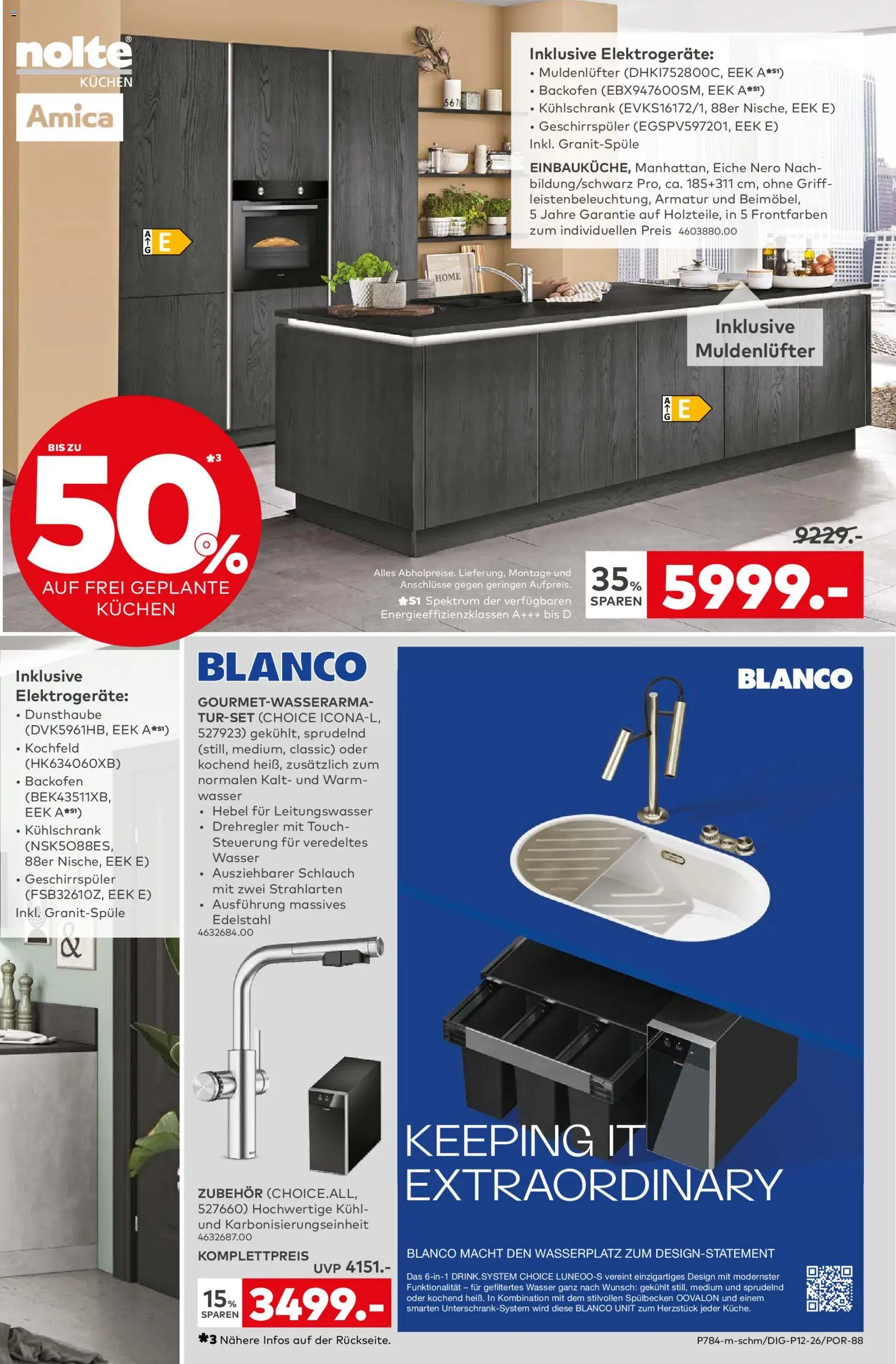 Porta! Prospekt Görlitz – gültig ab 09.03.2026 | Seite: 13 | Produkte: Kühlschrank, Kochfeld, Wasser, Kuchen