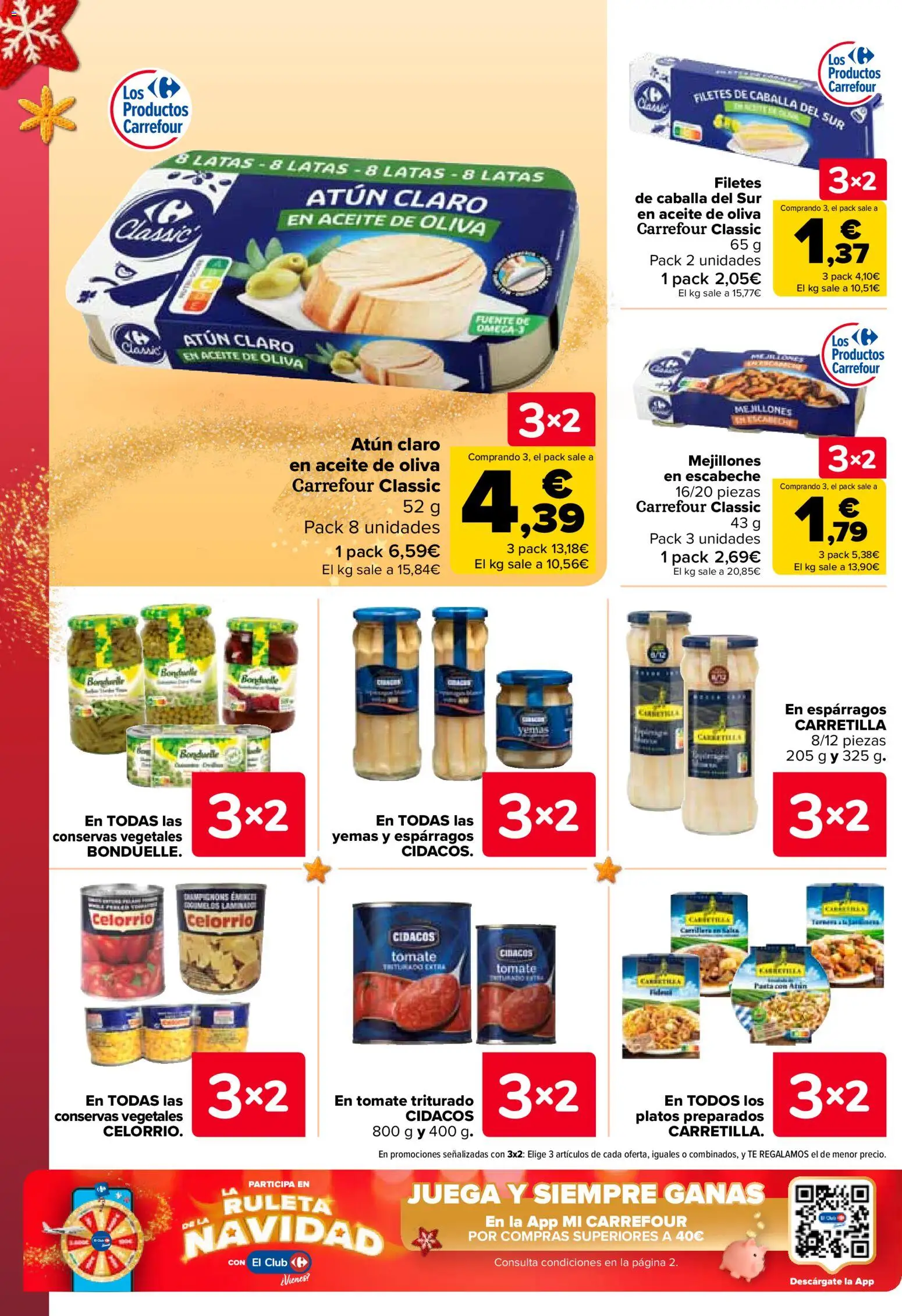 Carrefour folleto │ válido desde el 25.11.2025 | Página: 32 | Productos: Té, Aceite de oliva, Σταθμός εργασίας, Atún claro