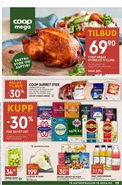 Forhåndsvisning av Coop Mega kundeavis gyldig fra 24.11.2025