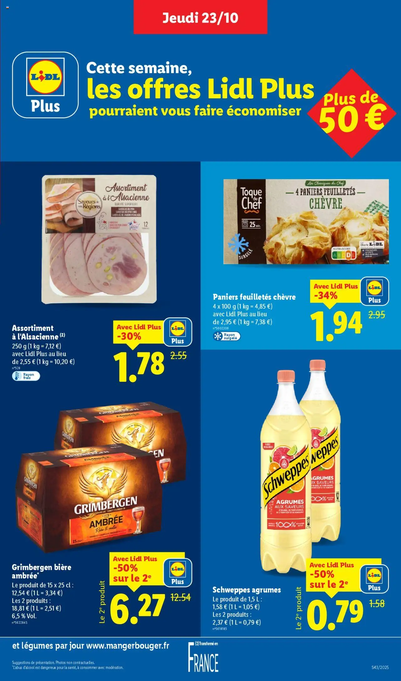 {H1} | Page: 9 | Produits: Citron, Citron vert, Jambon, Bière