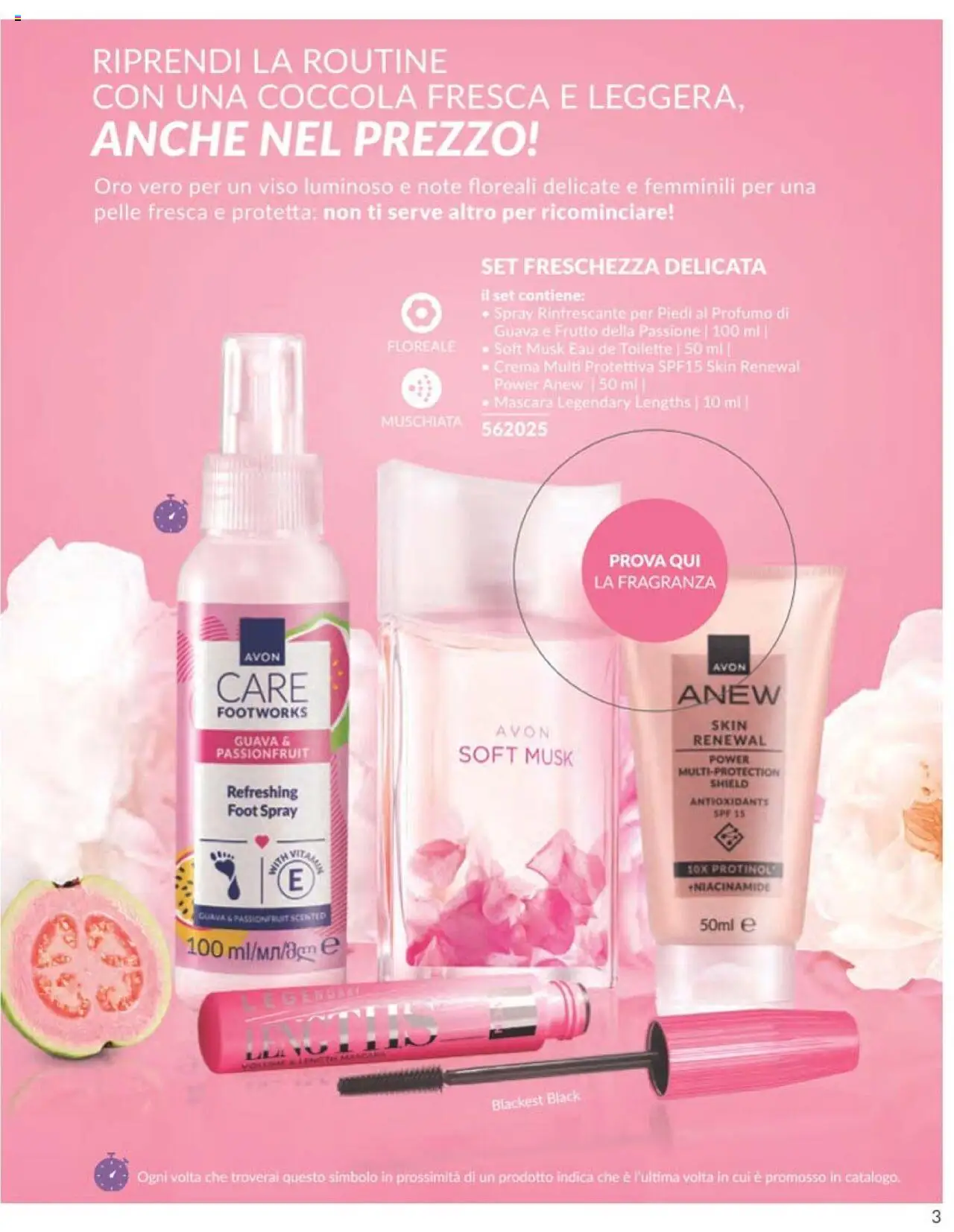 Volantino Avon del 01.10.2025 | Pagina: 3 | Prodotti: Mascara, Crema, Profumo, Fragranza