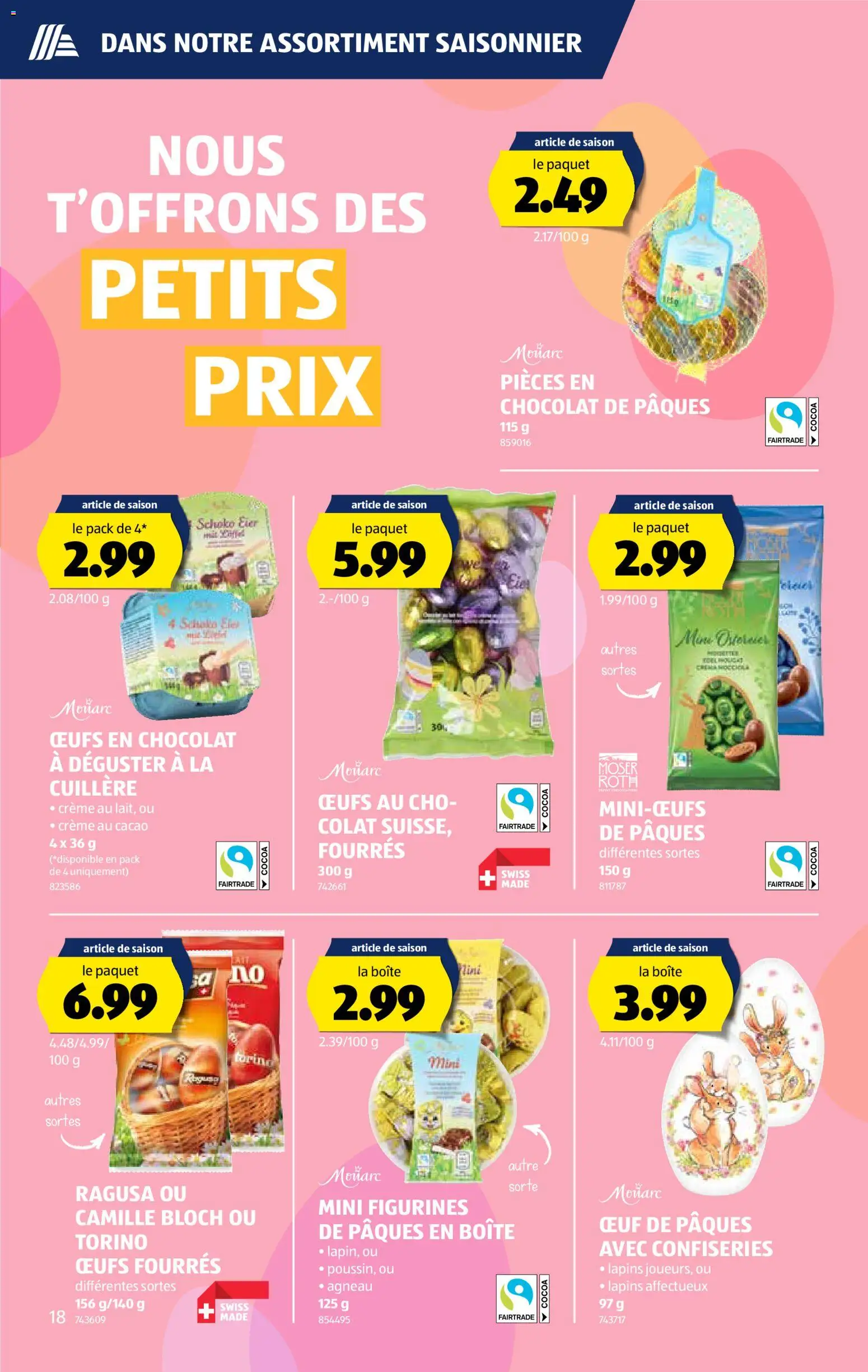 Aldi aktionen FR – gültig ab 12.03.2026 | Seite: 19 | Produkte: Creme