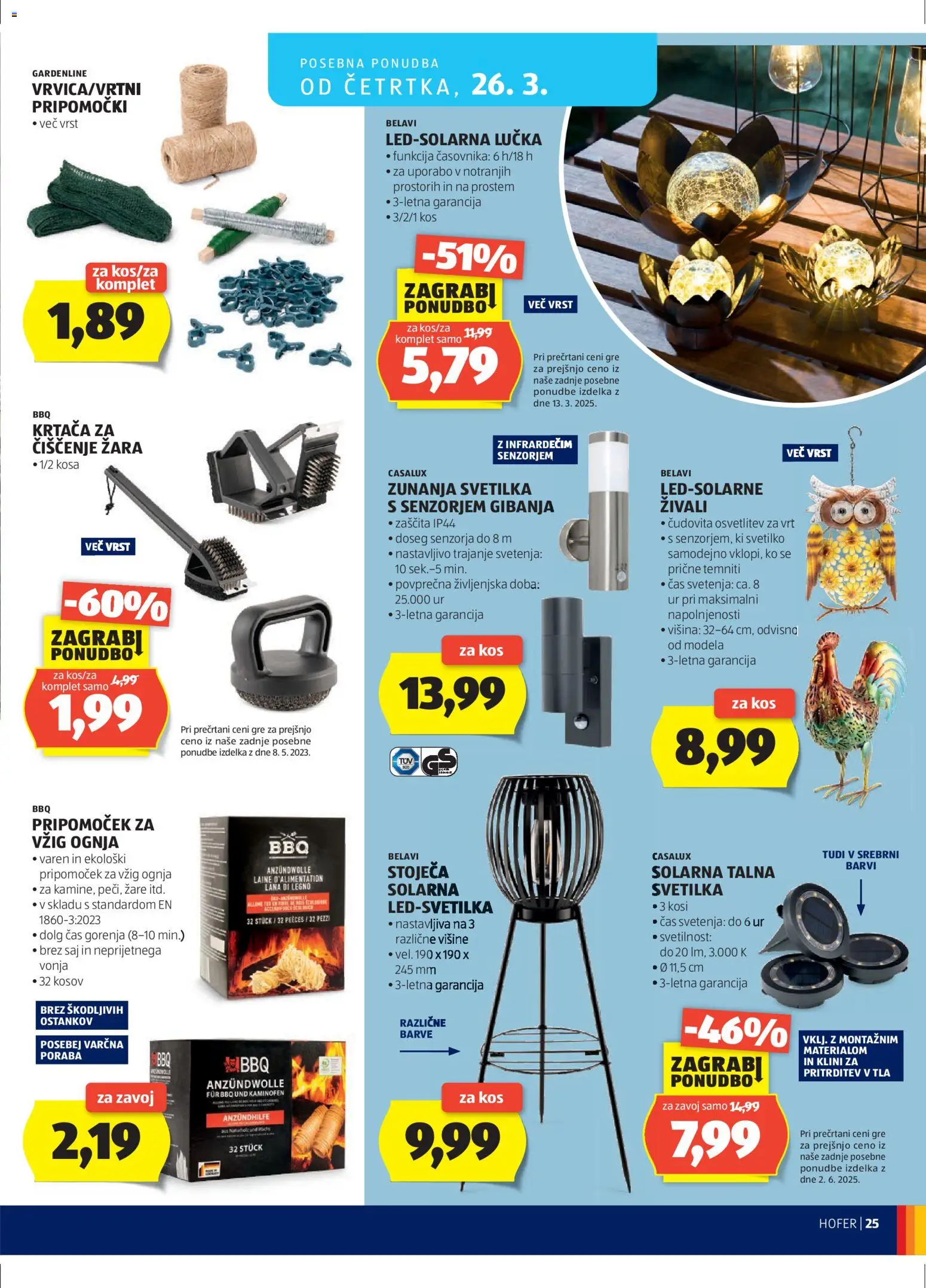 Hofer SI katalog | vrijedi od 18.03.2026 | Stranica: 25