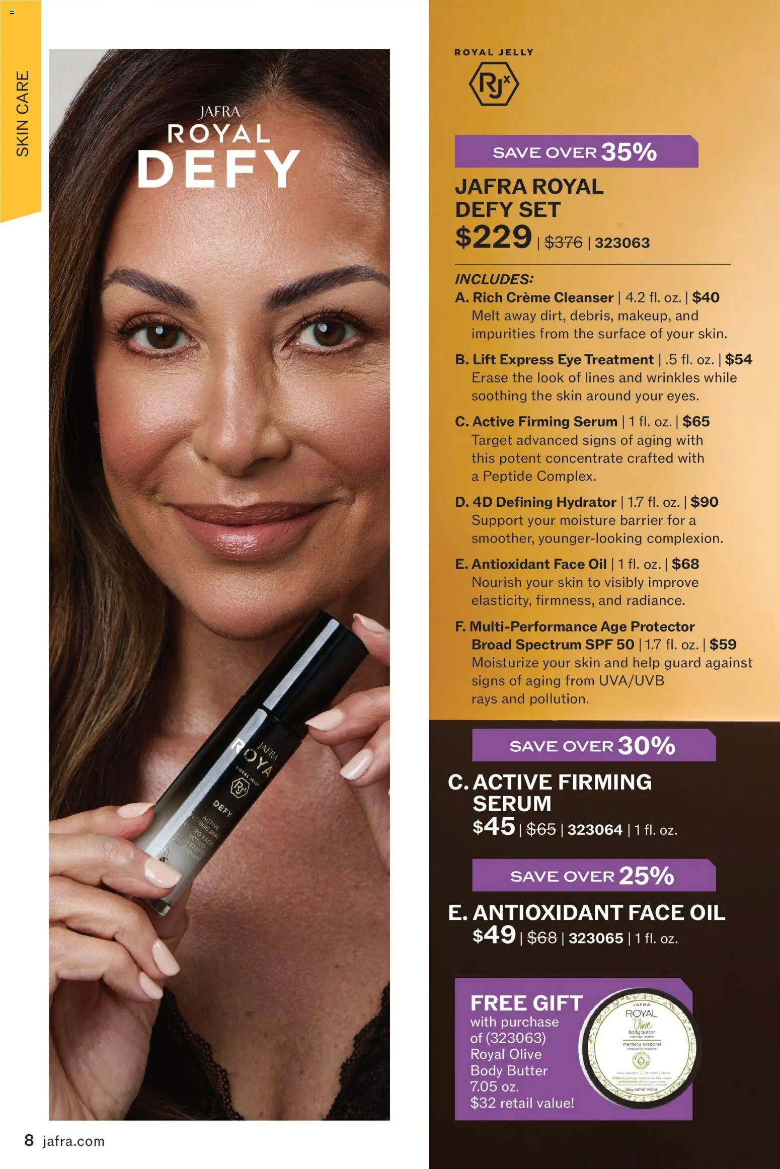 JAFRA folleto │ válido desde el 01.02.2026 | Página: 8 | Productos: Sérum, Manteca, Manteca corporal, Body