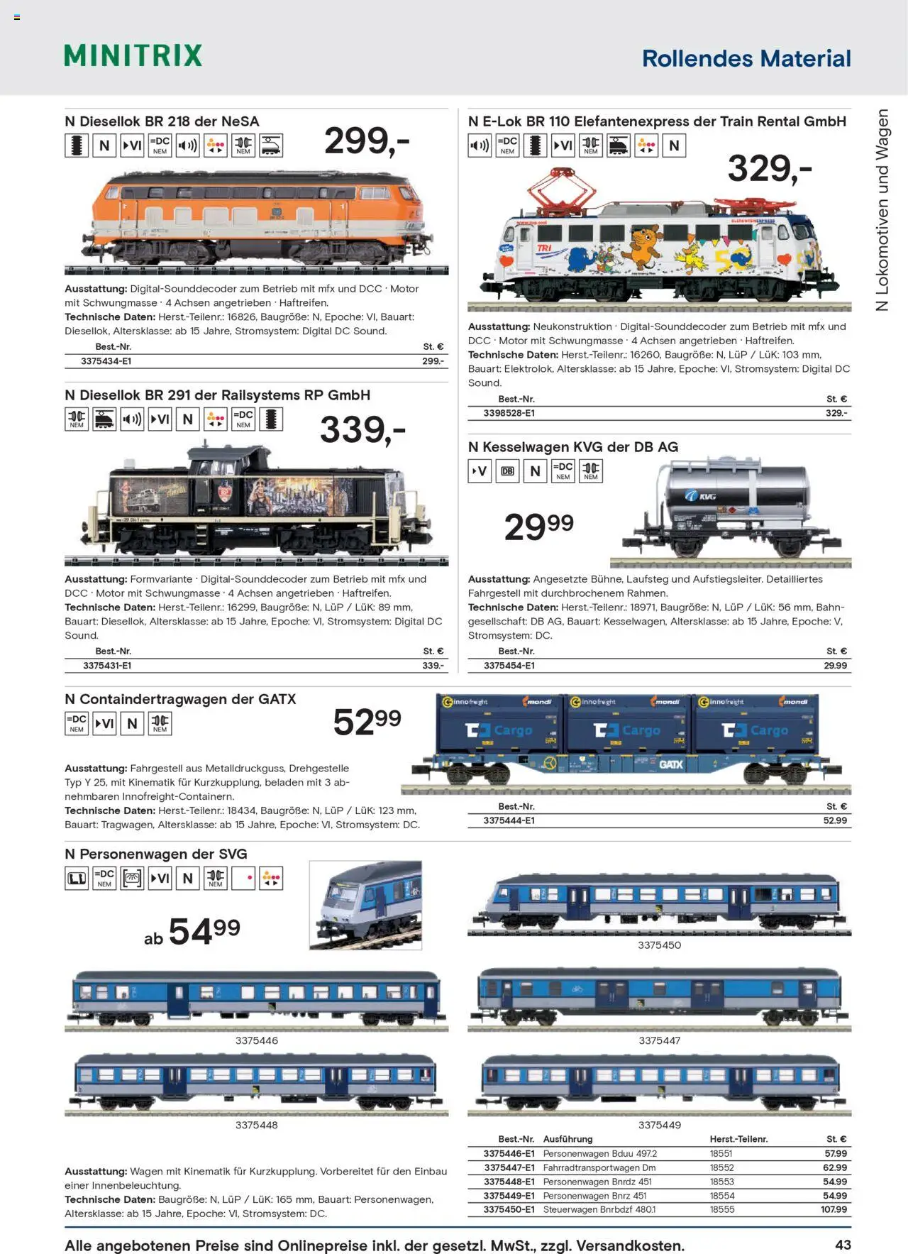 Conrad  Modellbahn Katalog – gültig ab 25.08.2025 | Seite: 45