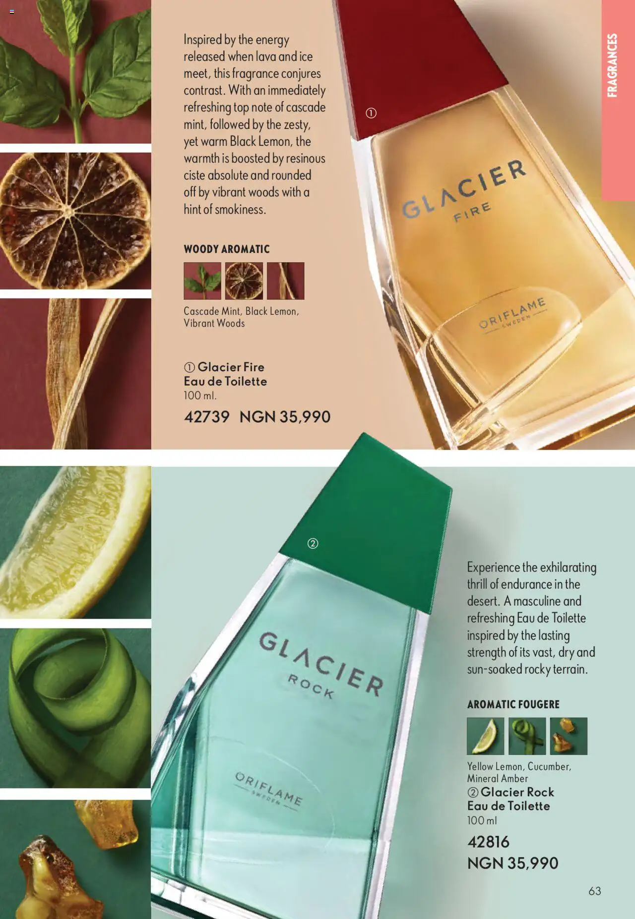 Oriflame - Catalogue  valid from 01.07.2025 | Page: 63 | Products: Eau de toilette, Fragrance, Vreće za spavanje