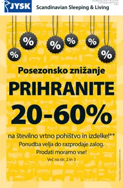 JYSK katalog - pregled letaka veljavnega od 30.07.2025