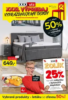 XXXLutz leták platný od 05.01.2026