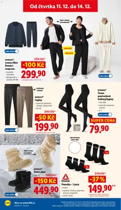 Náhled letáku esmara® Legíny, Legíny v koženém vzhledu, materiál: polyester, elastan, polyuretan, 34-46 od 11.12.2025 | Strana: 38