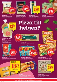 PIZZAKIT, MONTE CASTELLO • 600g • Jämförpris, 31:28 kr/kg • Max 3 köp/hushåll, Lägsta 30-dgrspris 23:57 kr - Förhandsvisning av reklamblad från butik Willys aktuell från 06.04.2026 | Sida: 2