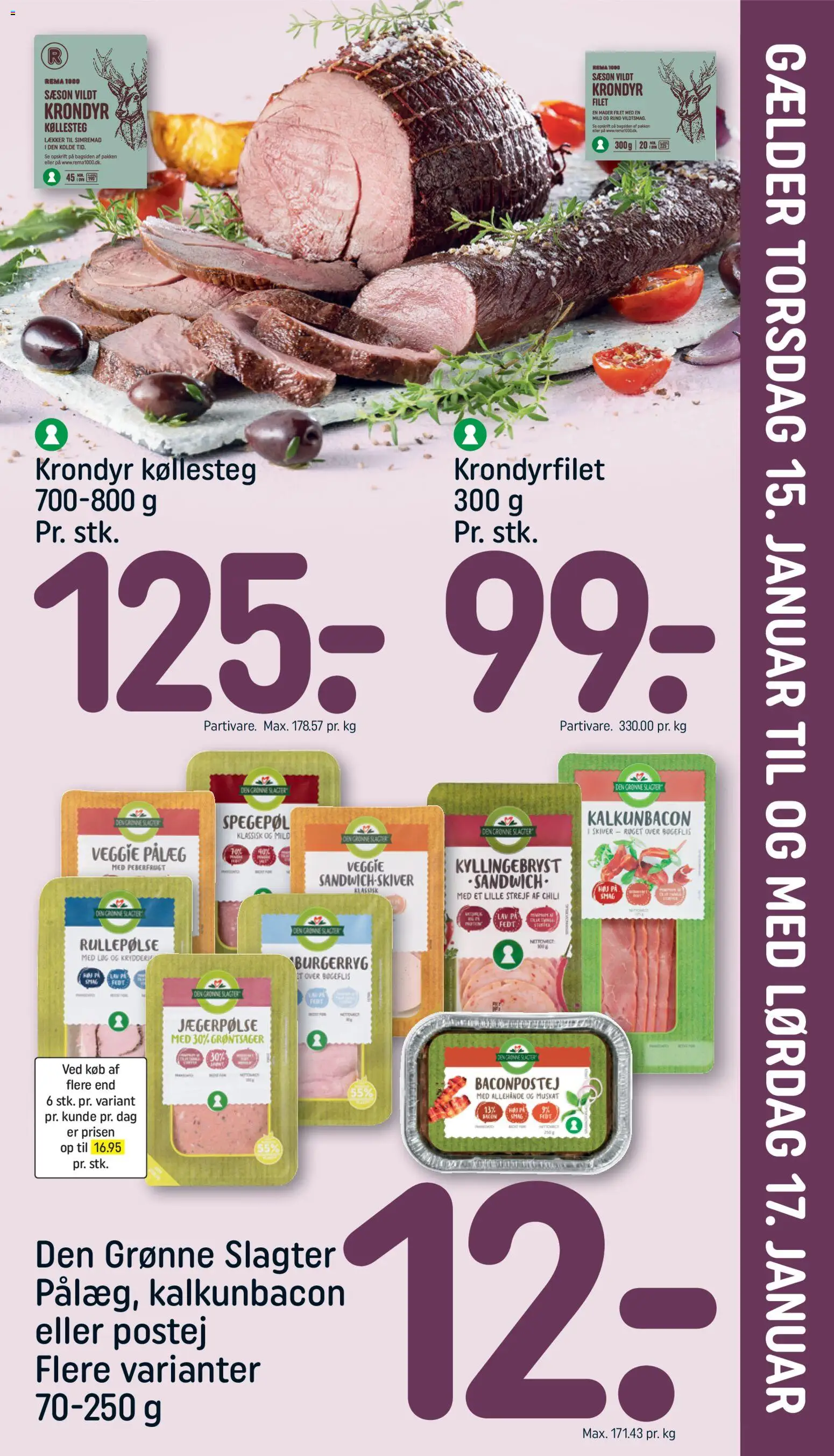 Rema 1000 tilbudsavis – gyldig fra 15.01.2026 | Side: 3 | Produkter: Løg, Pålæg, Rullepølse, Peberfrugt