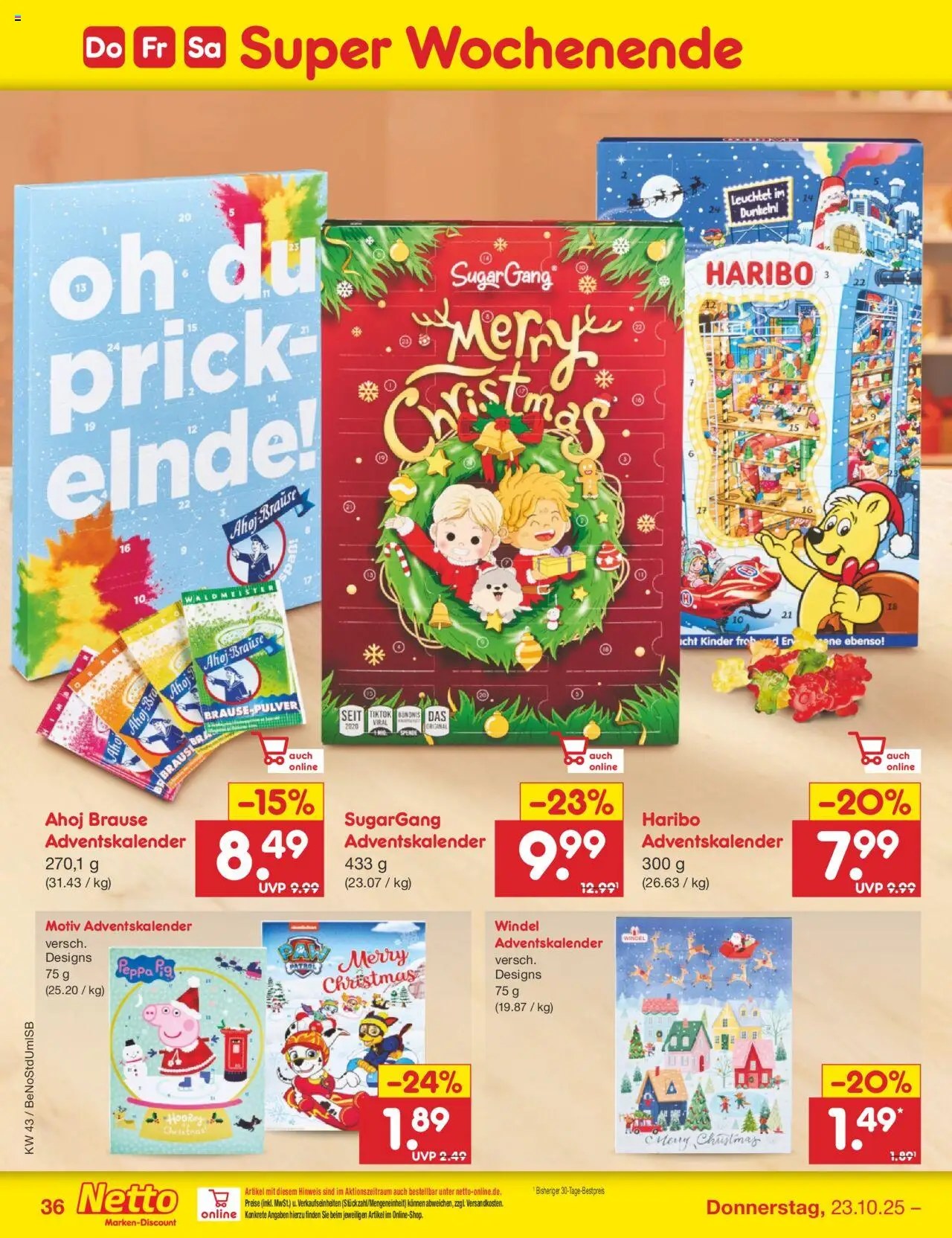 Netto Marken-Discount Prospekt 	 – gültig ab 20.10.2025 | Seite: 50 | Produkte: Haribo