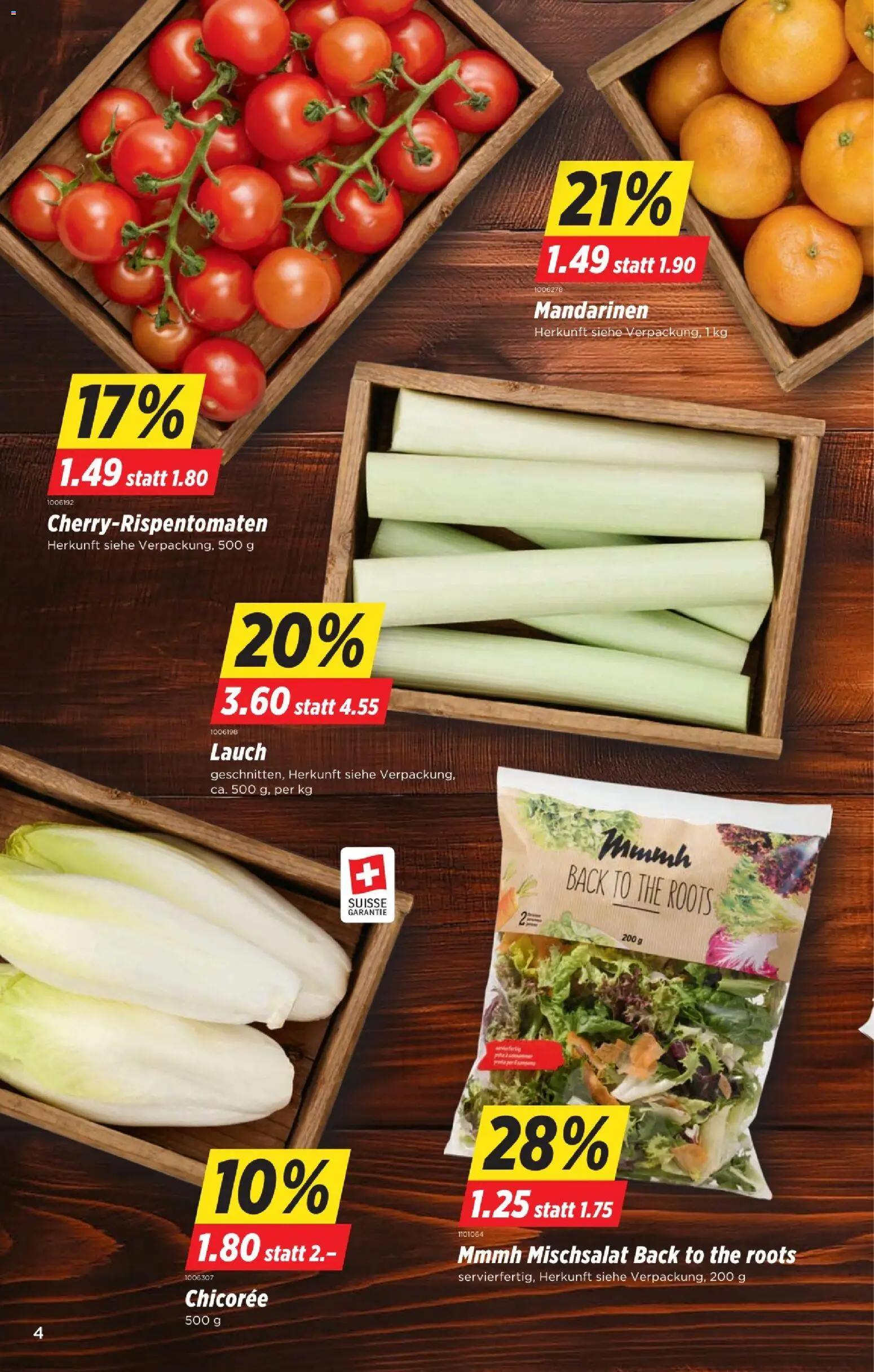 Denner aktionen – gültig ab 05.03.2026 | Seite: 4 | Produkte: Mandarinen