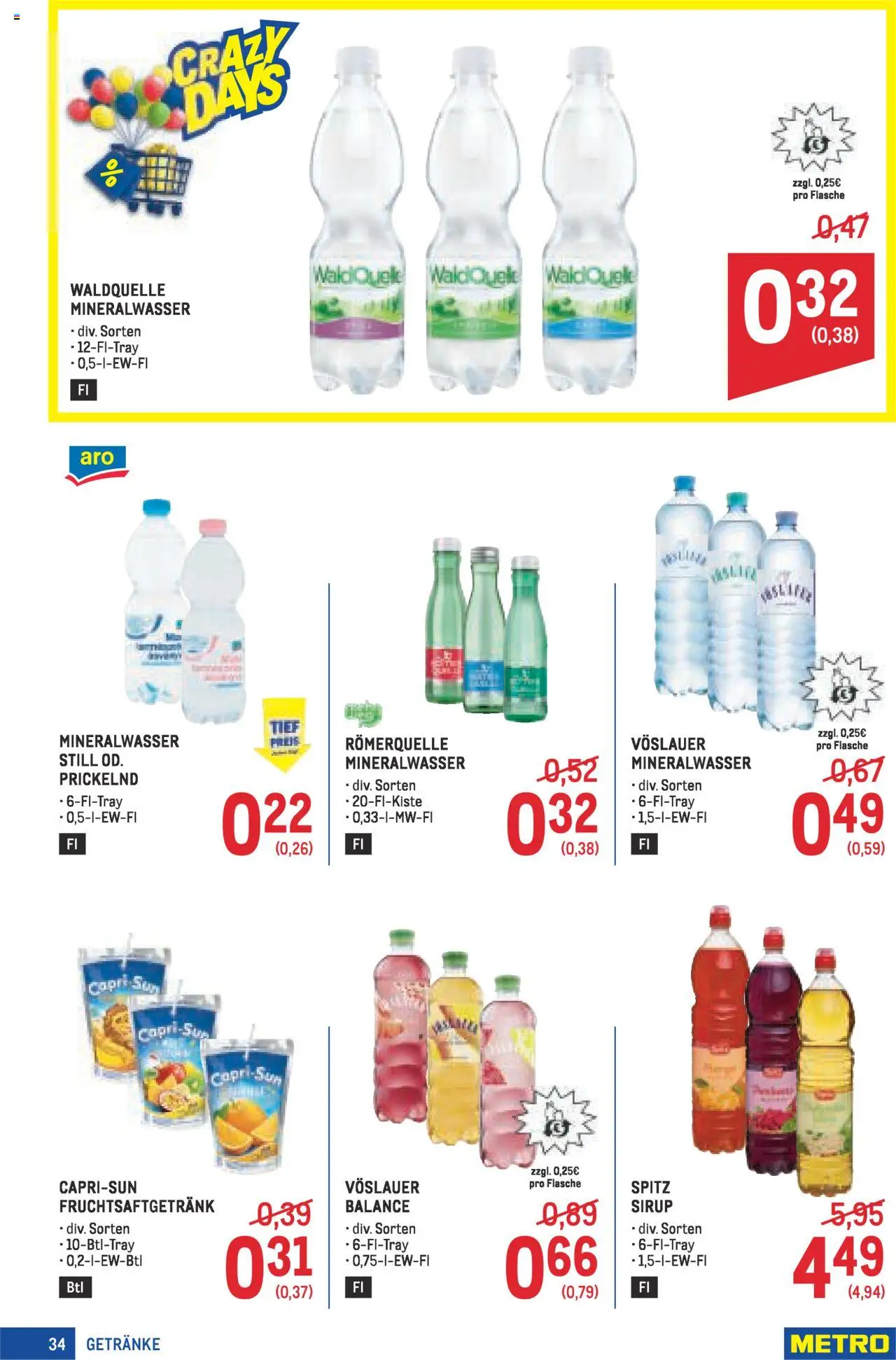 Metro angebote Profi gültig ab 16.10.2025 | Seite: 34