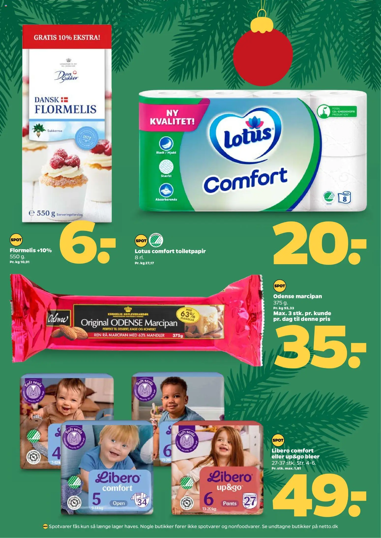 Netto tilbudsavis – gyldig fra 15.11.2025 | Side: 3 | Produkter: Mandler, Flormelis, Marcipan, Sukker