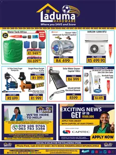 Laduma Hardware specials catalogue – valid from 01.02.2026