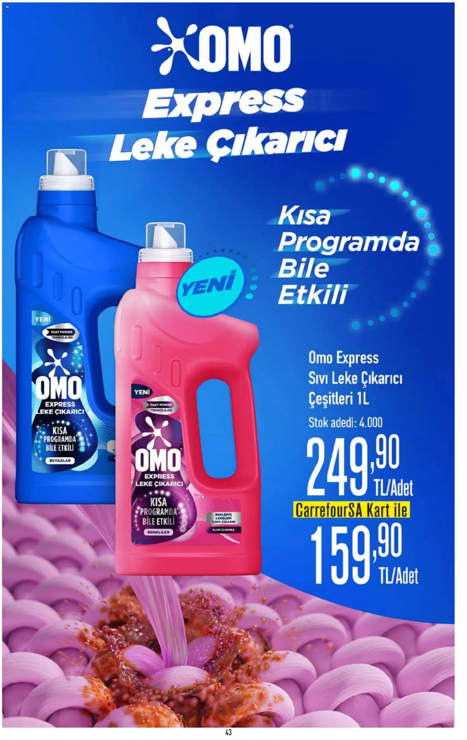 CarrefourSA Katalog - 04.12.2025 tarihinden itibaren geçerlidir | Sayfa: 42 | Ürünler: Leke çıkarıcı