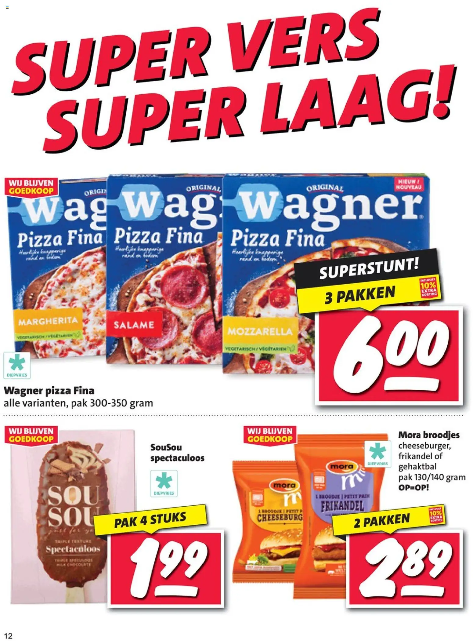 {H1} | Pagina: 12 | Producten: Pizza, Mozzarella, Broodje, Broodjes