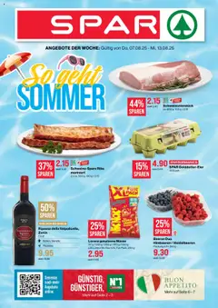 Vorschau von dem Prospekt - SPAR Aktionen ab 07.08.2025