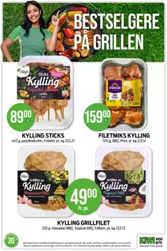  | Side: 8 | Produkter: Kylling, Ananas, Kiwi, Paprika