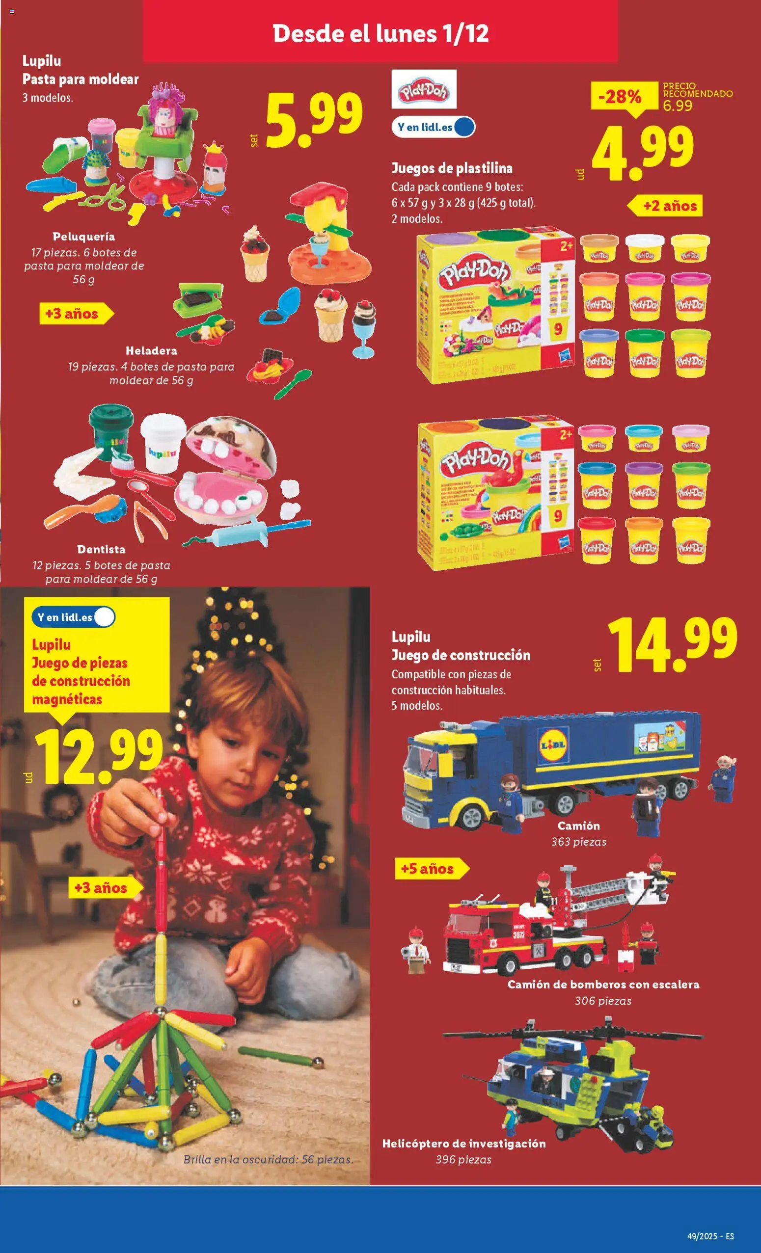 Lidl folleto de bazar │ válido desde el 01.12.2025 | Página: 9 | Productos: Pasta