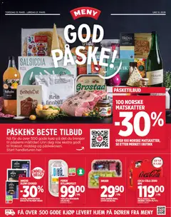 Forhåndsvisning av Meny God Påske gyldig fra 19.03.2026