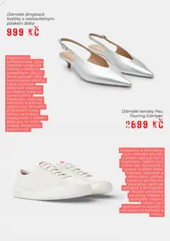 Náhled letáku Baťa leták od 01.04.2026 | Strana: 3 | Produkty: Tenisky, Lodičky