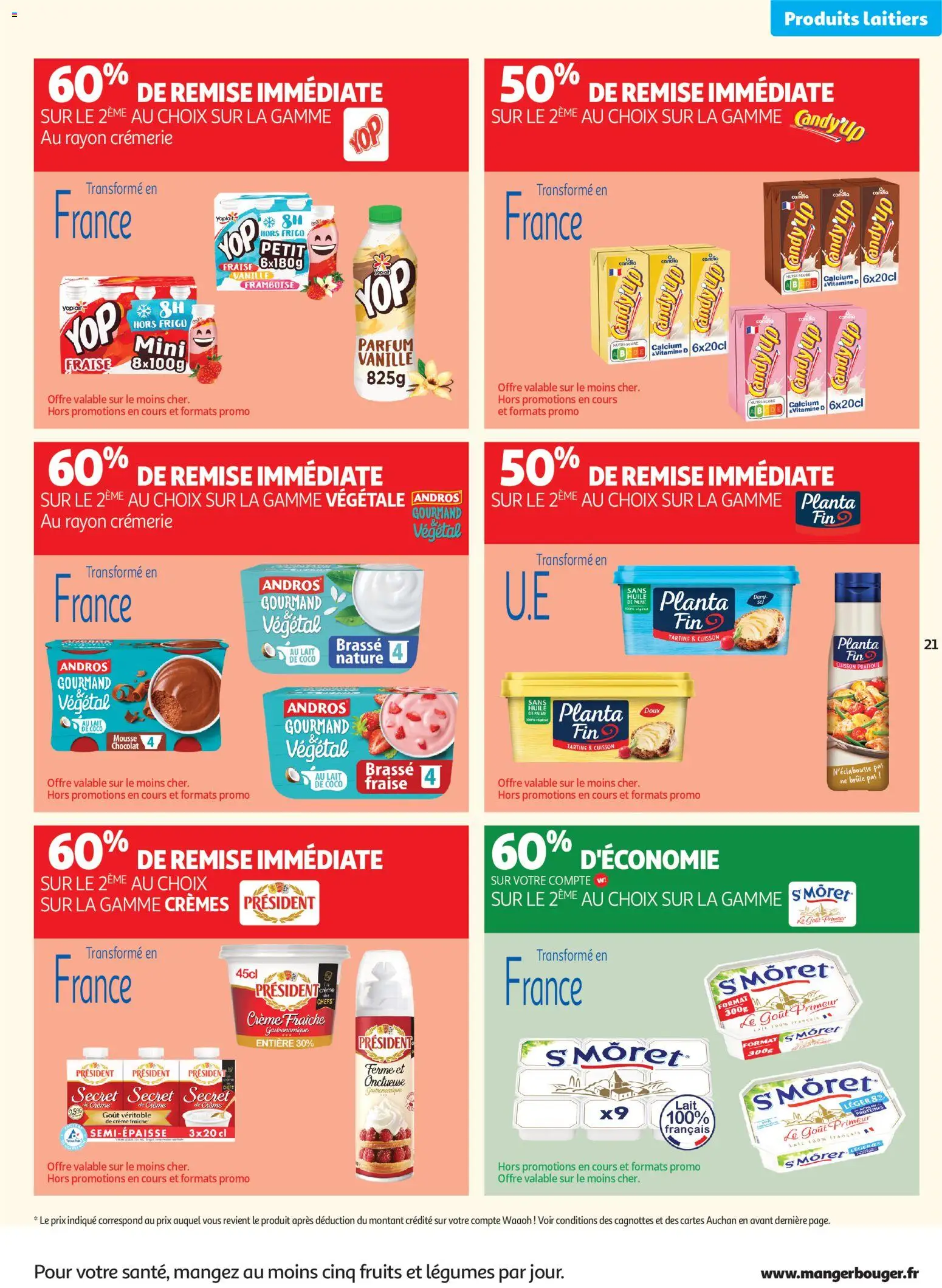 {H1} | Page: 21 | Produits: Fraise, Mousse, Huile, Crème