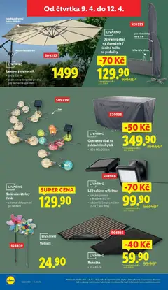 Náhled letáku Ochranný obal na zahradní nábytek, • 160 x 90 x 200 cm od 13.04.2026 | Strana: 14