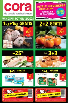 Cora folder week 48 - Voorbeeld van een folder van Cora, geldig van 25.11.2025